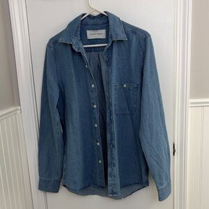 A Day’s March Blue Casual Button Down Shirt